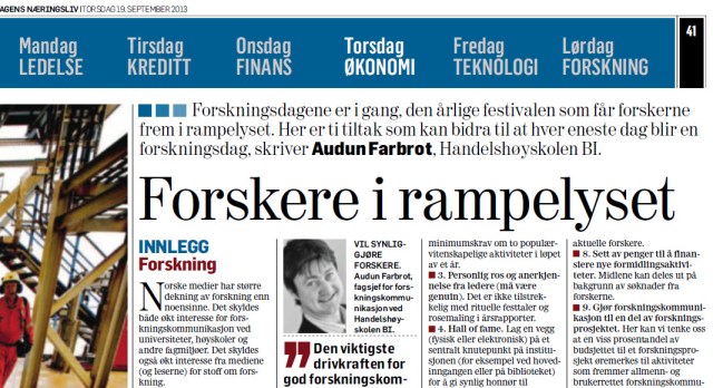 Teft for timing_Dagens Næringsliv