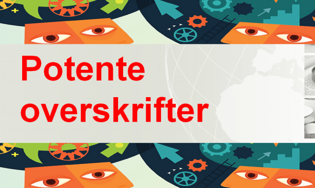 Noen overskrifter har makt til å fange leserens interesse og oppmerksomhet.