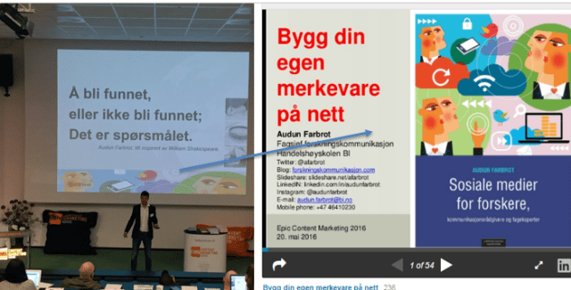 Del presentasjonen på nett_Audun Farbrot i manesjen